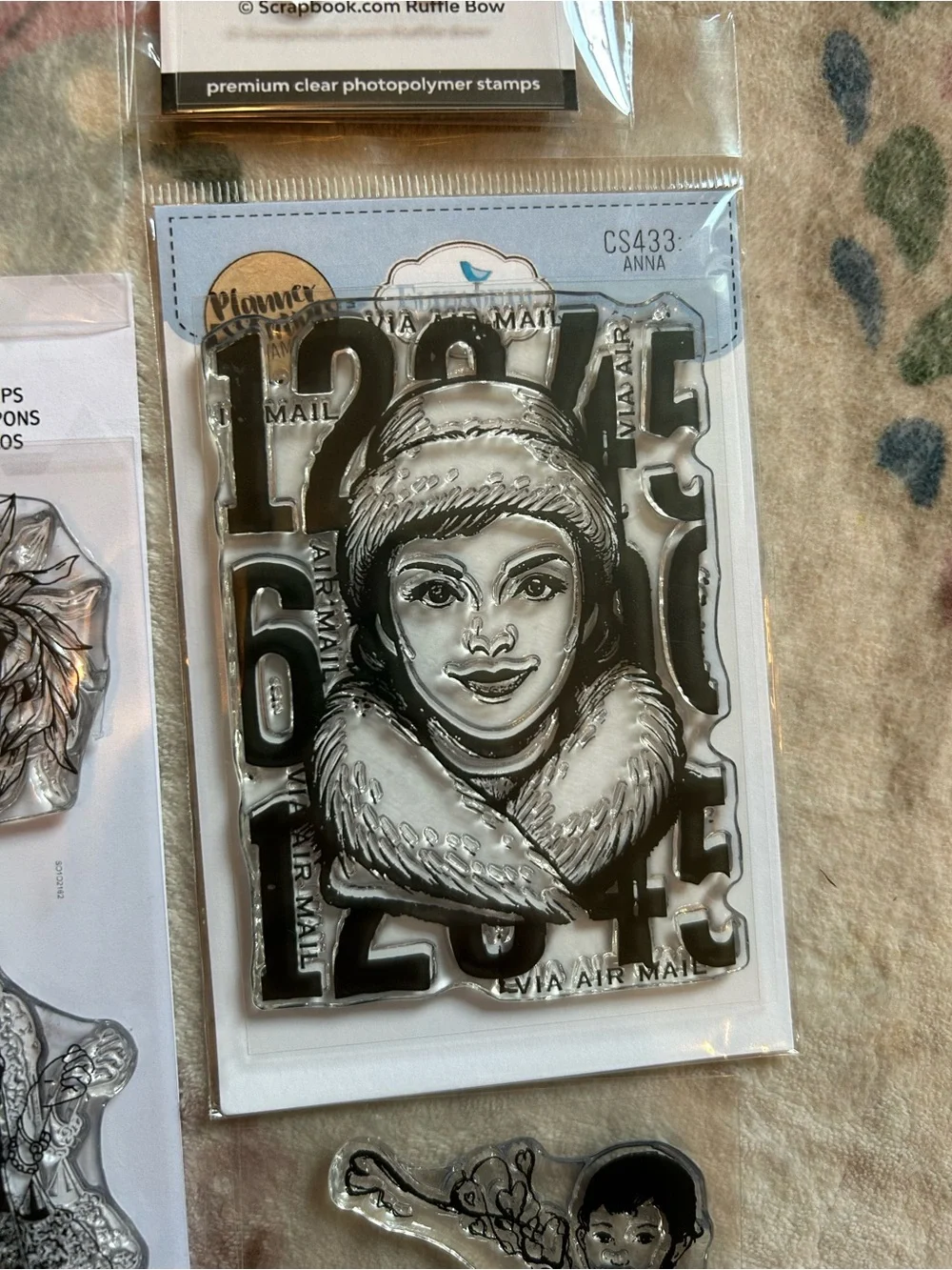 Set of French Stamps